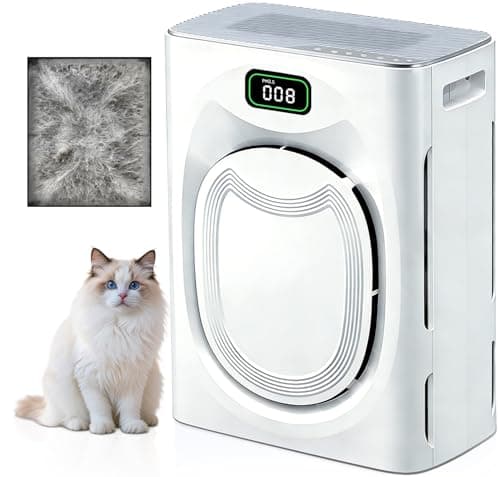 Pet Air Purifiers for Home Large Room Up to 2500 Ft², H13 HEPA & Washable Double-Sided Filter, Air Purifier for Pet Hair Dander Odor Smoke Dust, Smart WiFi, PM2.5 Air Quality Monitor, Auto Mode - Image 1