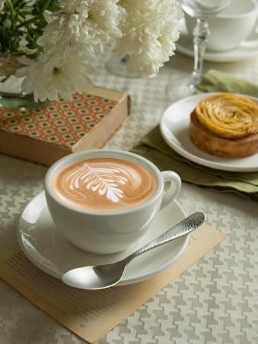 Danialli Matte Silverware Set, 18/10 Stainless Steel Satin Flatware, Modern Brushed Finish Cutlery, Dishwasher Safe & Durable, Built to Last (40-Piece, Fidenza Hammered) - Thumbnail 4