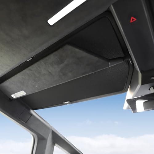 Cybertruck Sunshade Roof Heat-Insulating, UV-Protective, Nano-Reflective Interior Accessories for Tesla Cybertruck 2024-2026 (2PCS) - Thumbnail 6
