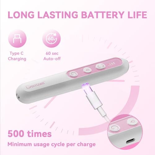 Berrcom Insect Bite Relief Device, Chemical-Free Bug Bite Healer for Mosquito Bites, Heat Itch Relief Tool for Swelling & Itching, Rechargeable & Portable - Thumbnail 6