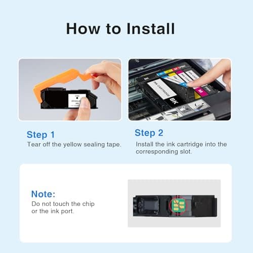 Starink Remanufactured Ink Replacement for Epson 410 410XL T410XL Ink Cartridges 5 Pack Compatible with Epson Expression XP-7100 XP-830 XP-640 XP-630 XP-530 XP-635 Printer High Yield & Latest Chip - Thumbnail 4
