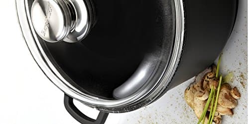 BergHOFF EuroCAST Cast Aluminum Nonstick 8" Stockpot 3.2qt., Glass Lid - Thumbnail 3