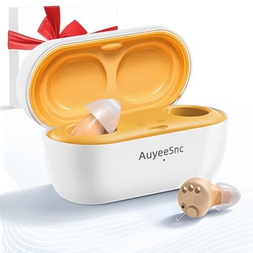 OTC Hearing Aids for Adults, Rechargeable Hearing aids Mini Digital Hearing Aid with US Chip Noise Reduction Memory Function Affordable Backup Solution