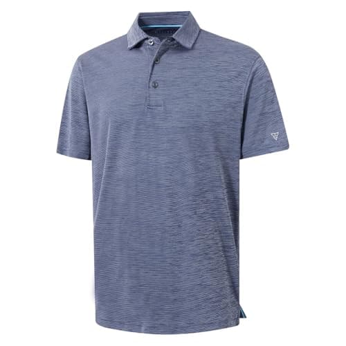 M MAELREG Men‘s Golf Shirts Short Sleeve Ultra-Light Soft Performance Quick Dry Athletic with UPF 30+ Polo Shirts for Men - Image 1