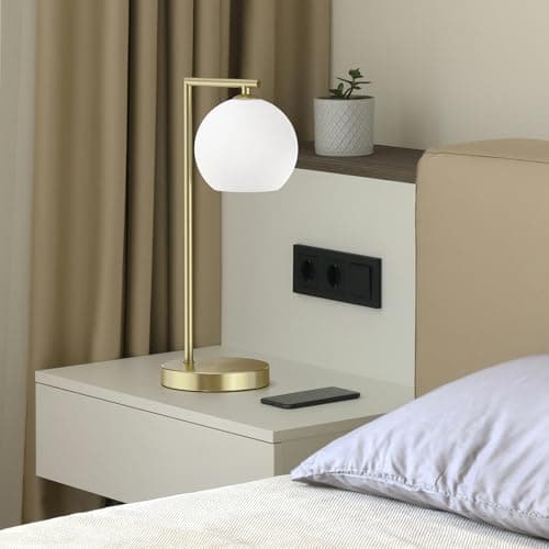 MOITA Cordless Table Lamp for Bedroom, Large LED Lamp for Living Room with Frosted Glass Shade, Bedside Lamps with Remote for Nightstand, 12 RGB Colors and 3 CCT Options - Thumbnail 5