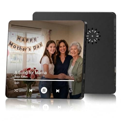 Unique Mother's Day Keepsake – Personalized Music Fridge Magnet, Custom Photo & Music Gift for Mom - Image 1