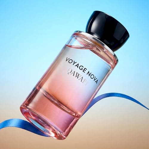 QAWAFI Voyage Nova Eau de Parfum for Women, Sparkling Lychee Bergamot and Ginger, Rose Peony and Cocoa Blossom, Smooth Patchouli Finish, Romantic Spring Fall Signature Scent, 50ml 1.7fl oz - Thumbnail 5