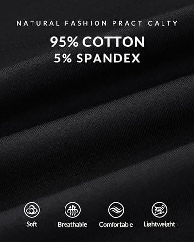 MOOSLOVER Women Baggy Jogger Pants Drawstring Mid Waist Athletic Casual Pant Comfy Cotton Lightweight Sweatpants(S,Black) - Thumbnail 5