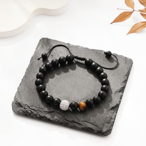 C-leen Golf Gifts Bracelet for Men Dad Lovers Him, Beaded Bracelets for Men, Best Golf Accessories Stuff Gifts for Man Dad Lovers Him - Thumbnail 6