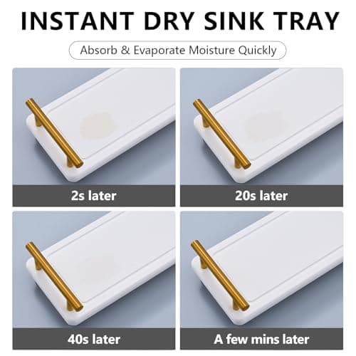 Soap Dispenser Set – 16oz Refillable Amber Glass Bottles with Brush Holder, Dish Scrub, Diatomite Tray, 12 Waterproof Labels – Brown Non-Slip Base for Home Upgrade, Rustic Farmhouse Style (Set of 6) - Thumbnail 6
