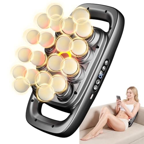 KOOTLEE 20-Head Deep Tissue Massage Gun, Quiet Percussion Back & Neck Massager with 3 Modes & 30 Intensity Levels, Handheld Muscle Massager for Shoulders, Legs, Waist & Full Body Pain Relief - Image 1