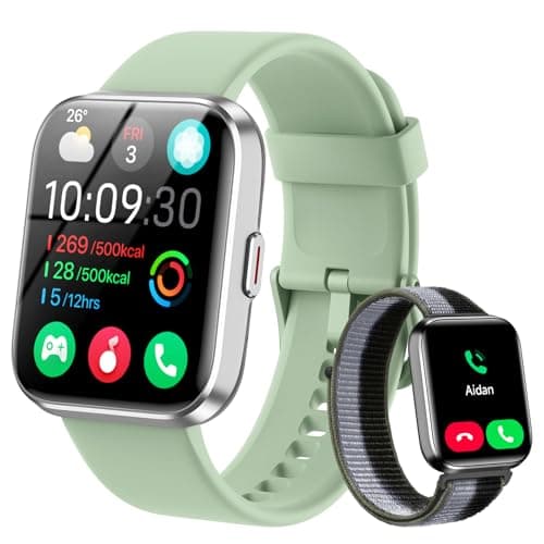 Smart Watches for Women, 1.83" HD Alexa Smart Watch for Android Phones & iPhones with Calls/Messages/Reminders, 3ATM 120+ Sport Modes Fitness Tracker Watch for Women with Heart Rate/Sleep/SpO2 Monitor - Image 1