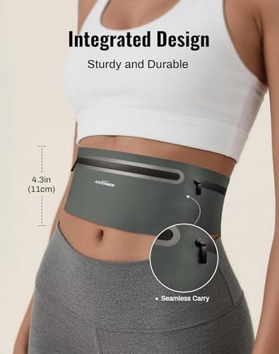 Running Belt for Women & Men-Ultra Light Slim Running Belts - Thumbnail 2