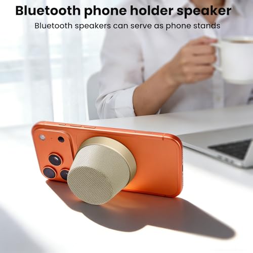 GOKINDOR Birthday Gifts for Men Who Have Everything Bluetooth Speakers Phone Stand, Portable Magnetic Speaker Accessories, Gadgets for Men Gifts Dad Gift Prensent - Thumbnail 5