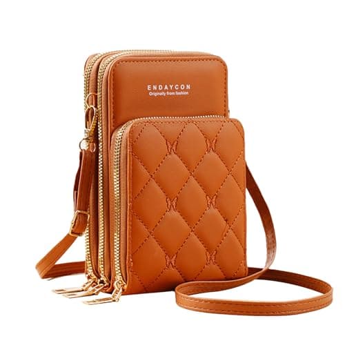 Endaycon Crossbody for Women, Trendy Small Phone Purse with Secure Card Slots, Lightweight Card wallet - Image 1