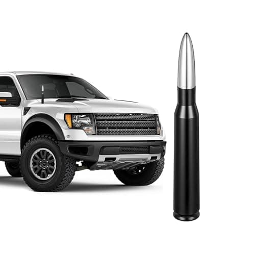 Z-oneMart 5.4" Car Truck Bullet Antenna for GM Chevy Silverado Ford - Image 1