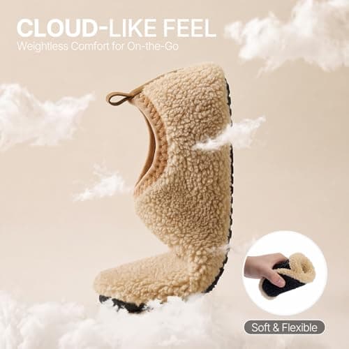 ATHMILE House Slippers for Women Men Lightweight Barefoot Slippers Non-Slip Indoor Outdoor Slipper Socks Cozy Slip-on House Shoes for Home Travel Yoga Camping Hospital Gifts for Women Men - Thumbnail 5