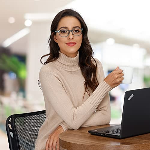 EYEGUARD Reading Glasses 4 Pack Quality Fashion Colorful Readers for Women - Thumbnail 3