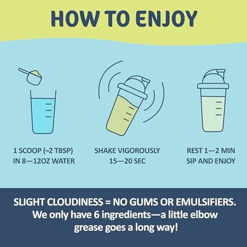 Juice Doctor Hydration Powder Electrolytes, Electrolyte Drink Mix for Dehydration Relief, Apple Juice Powder, Magnesium Citrate, Vitamin D, 1.2lb (560g / 28 Servings) - Thumbnail 4