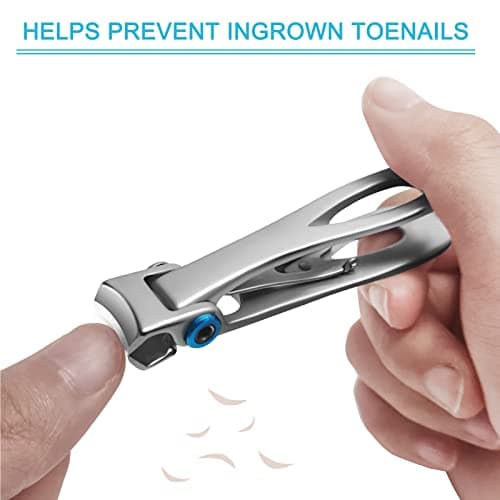 Werlla Extra Large Long Handle Toenail Clippers - 17mm Wide Jaw Opening Heavy Duty for Thick Toenails, Seniors, Men, Adults - Thumbnail 2