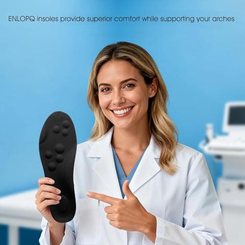 4D Cloud-Like Comfort Soles for Women - Soft Memory Foam Cushioning Insoles - Trim to Fit Steppers Insoles with Arch Support for Foot Pain Relief and Fatigue Reduction(US W 6.5-9) - Thumbnail 6