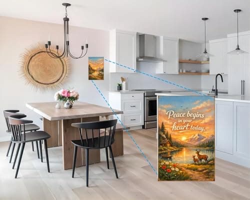 Every Sunrise Brings New Promise Tin Sign Vintage Morning Landscape Bear Rooster Coffee Camper Nature Art Rustic Metal Wall Decor Inspirational Plaque Cabin Farmhouse Home Gift 8x12 Inch - Thumbnail 2