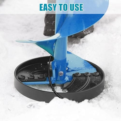 4 Pcs Rubber Guard Strap 11 Inch Ice Auger Blade Protectors High Elastic Auger Cover Strap for Power and Hand Ice Augers Ice Auger Accessories Winter Ice Fishing Accessories - Thumbnail 5