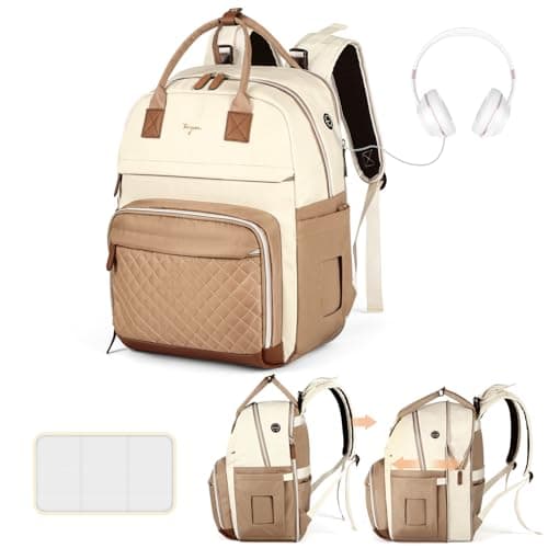 Tonyeee Diaper Bag Backpack, Extra Large Baby Diaper Bag for 2 Kids Twin