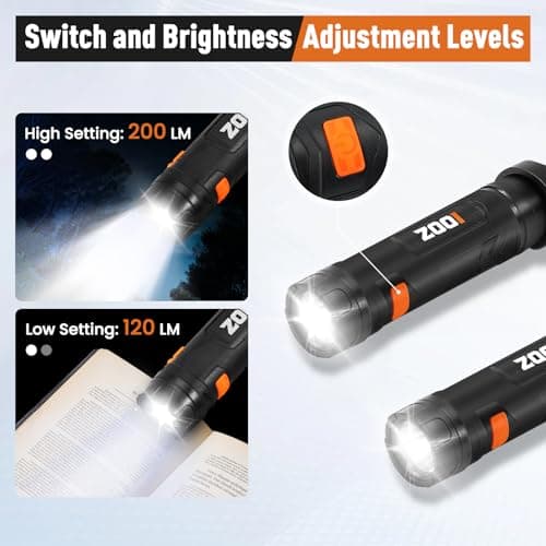ZOOI Fathers Day Mens Gifts for Husband Dad Neck Light, Gifts for Men, Neck Flashlight Lamp, Dad Gifts for Him Dad Boyfriend Husband, Grandpa Fathers Day Gift, Cool Gadgets Stuff for Camping, Fishing - Thumbnail 4