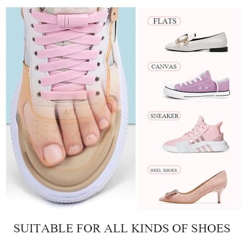 XINIFOOT 4 Pairs Ball of Foot Cushion Pads, Insoles for Heels Self Adhesive Pads, Anti-Slip Forefoot Cushion Pads, Adjustable Toe Filler Inserts Front Insoles, High Heels Shoes Inserts（Black + Skin） - Thumbnail 5