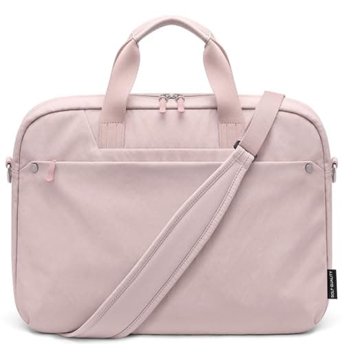 GOLF QUALITY Laptop Tote Bag for Women Casual Tote Bag for Business Teacher Carry On Crossbody Bag,16 In,Pink - Image 1