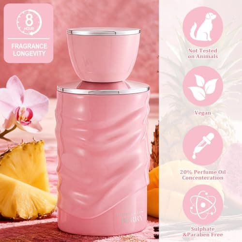 QAWAFI Elysian Fields - Berry Eau De Parfum, Long-Lasting Fragrance Vanilla, Gourmand, Fruity, Floral Perfumes for Women 100ml | 3.4 fl. oz - Thumbnail 4