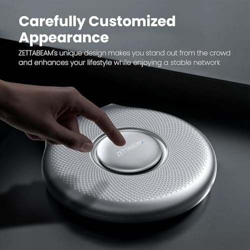 Tongyu AX3000 WiFi 6 Router ZETTABEAM, 2404Mbps Dual Band Easy Mesh OFDMA MU-MIMO 100 Devices Gigabit Internet Wireless Routers, 4 FEM 4 Antenna VPN Travel Router for Modem Home Gaming Computer - Thumbnail 2