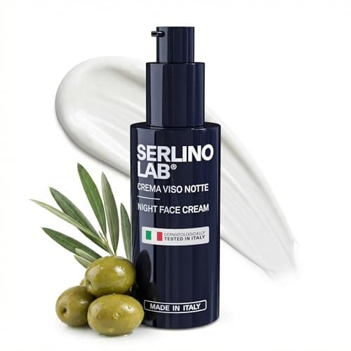 Serlino Lab Face Cream – Moisturizer with Retinol and Hyaluronic Acid, Refreshing Effect, Reduces Wrinkles and Dark Spots, Improves Skin Elasticity and Radiance - Image 1