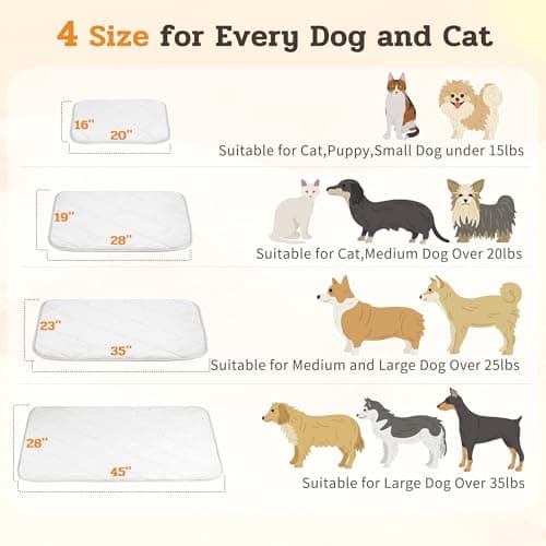 NWK Fluffy Self Warming Cat Mat, Cat Blanket, Thermal Dog Mat, Washable, Non-Slip Bottom for Sofa & Crate & Kennel & Car Seat (Creamy White, Large (35'' X 23'' X 0.4'')) - Thumbnail 5