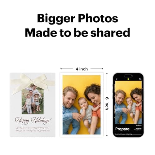 KODAK Dock Plus 4x6'' Photo Printer, 10 Sheets, Docking & Bluetooth Smartphone Printer for iPhone & Android, Instant Color Prints, 4PASS Dye Sublimation - Thumbnail 6