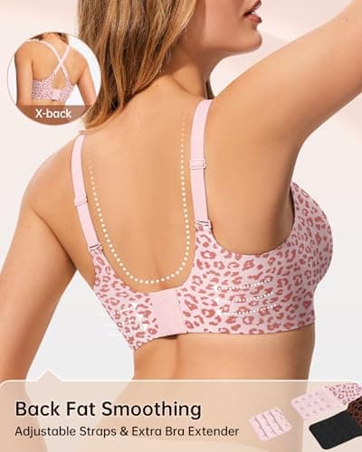 LetsJoli Jelly Bras for Women No Underwire Water Drop Wireless Supportive - Thumbnail 4