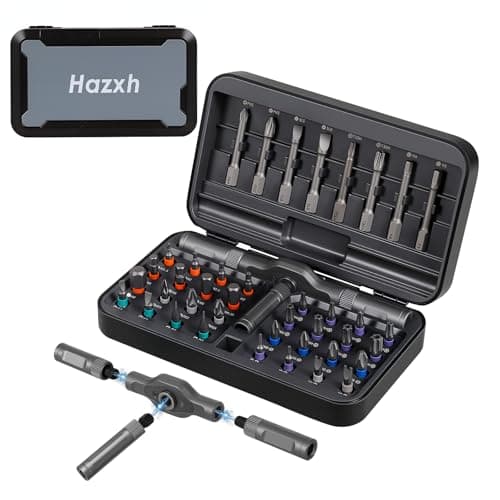 42 in 1 Magnetic Screwdriver Set, Effortless Ratcheting Screwdriver with S2 Steel Bits & Case, Screw Driver Tool Kit for Furniture, Tight Spaces, Electronics - Ideal Gift for Men, Women & DIYers