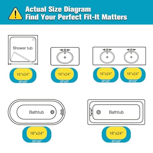 VGYYN Beach Theme Non-Slip Washable Bath Rug | Soft Adorable Ocean Decor for Bathroom, Living Room, Bedroom & Gifts 16"*24" - Thumbnail 2