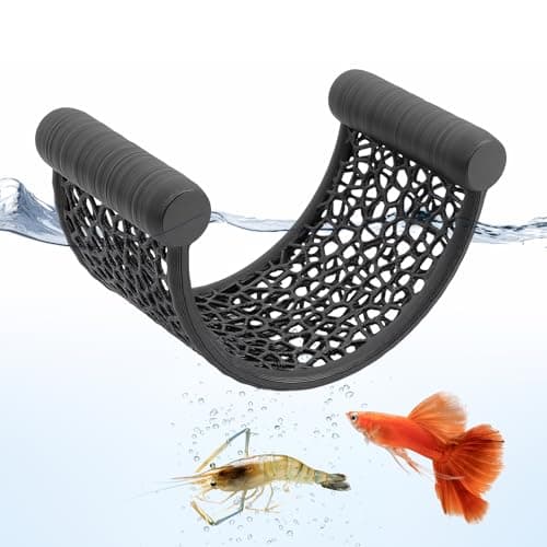 Ptazucv Aquarium Floating Betta Fish Skins, Suitable for Fighting Fish, Shrimp, and Small Fish Multi-Functional Hammock, Aquarium Hiding Feeding Decorative Accessories（ Black） - Image 1