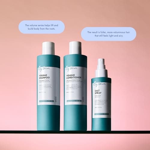 By Veira, Volume Shampoo 10.1 Fl Oz, Provitamin B5/Wheat protein Builds Volume & Prevents Breakage, Color preserving, 100% vegan & Sulfate/Silicone free - Thumbnail 6