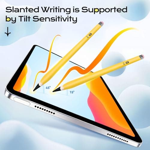Stylus Pen for iPad 2025-2018 Faster Charge Apple Pencil with Palm Rejection Tilt Sensitivity 2B Pencils Appearance Magnetic Pen for Mini 5/6, iPad 6/7/8/9/10/A16, Air 3/4/5/6/7, IPad Pro11/12.9"/13" - Thumbnail 4