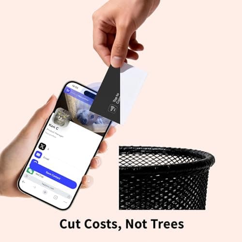 AI Smart Digital Business Card, with HeyLyncNow App, Scan and Digitize | Automated Contact Enrichment | Voice Notes Transcription | AI Drafts Follow-Up Email | NFC Tap to Share - Thumbnail 6