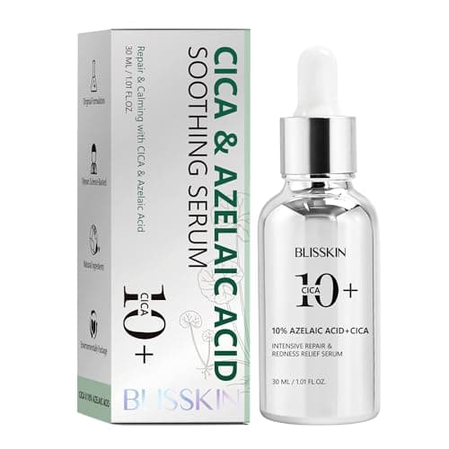 10% Azelaic Acid Serum Redness Soothing Face Serum with Niacinamide & Centella Asiatica Hydrating Acne Treatment for Sensitive Skin Azelaic Acid Formula Centella Asiatica CICA Facial Serum Skin Care - Image 1