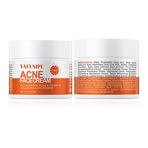 YAFUSIPE Acne Treatment for Face for Hormonal Cystic Stubborn Acne Cream for Sensitive Skin Teens Adults Women Men Spot Pimple Butt Control Rapid Clearing Breakout Overnight Face Blemish Treatment - Thumbnail 5
