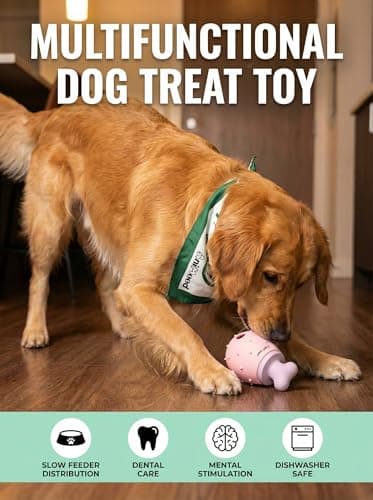 AniMood Interactive Dog Enrichment Toys, Dog Treat Dispenser Toy to Keep Them Busy, Stimulating Dog Toys & Durable Slow Feeder - Thumbnail 2