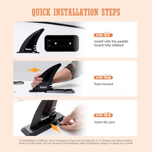 FunWater SUP Inflatable Stand Up Paddle Board 10'x31''x6'' Ultra-Light Inflatable Paddleboard with ISUP Accessories,Fins,Adjustable Paddle, Pump,Backpack, Leash, Waterproof Phone Bag,Kayak Seat - Thumbnail 6