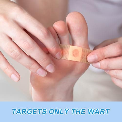 ZGjoib WART Corn Remover Pads for Feet 40% Salicylic Acid Wart Remover Pads, Corn Removers for Toes,Body - Thumbnail 5