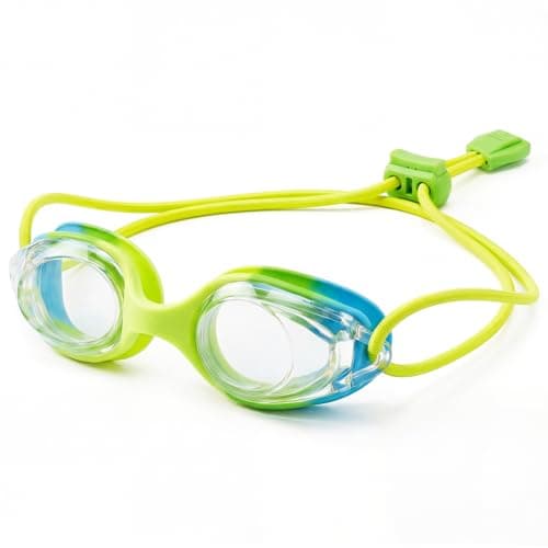 Aegend Swim Goggles for Kids Age 3-8 (Green) - Image 1