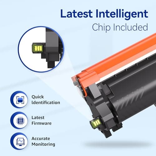 Valinkso TN830XL Toner Cartridge and DR830 Drum Unit Compatible with HL-L2405W HL-L2460DW HL-L2480DW DCP-L2640DW MFC-L2760DW MFC-L2820DWXL MFC-L2900DW Printers (2 Toner,1 Drum) - Thumbnail 3